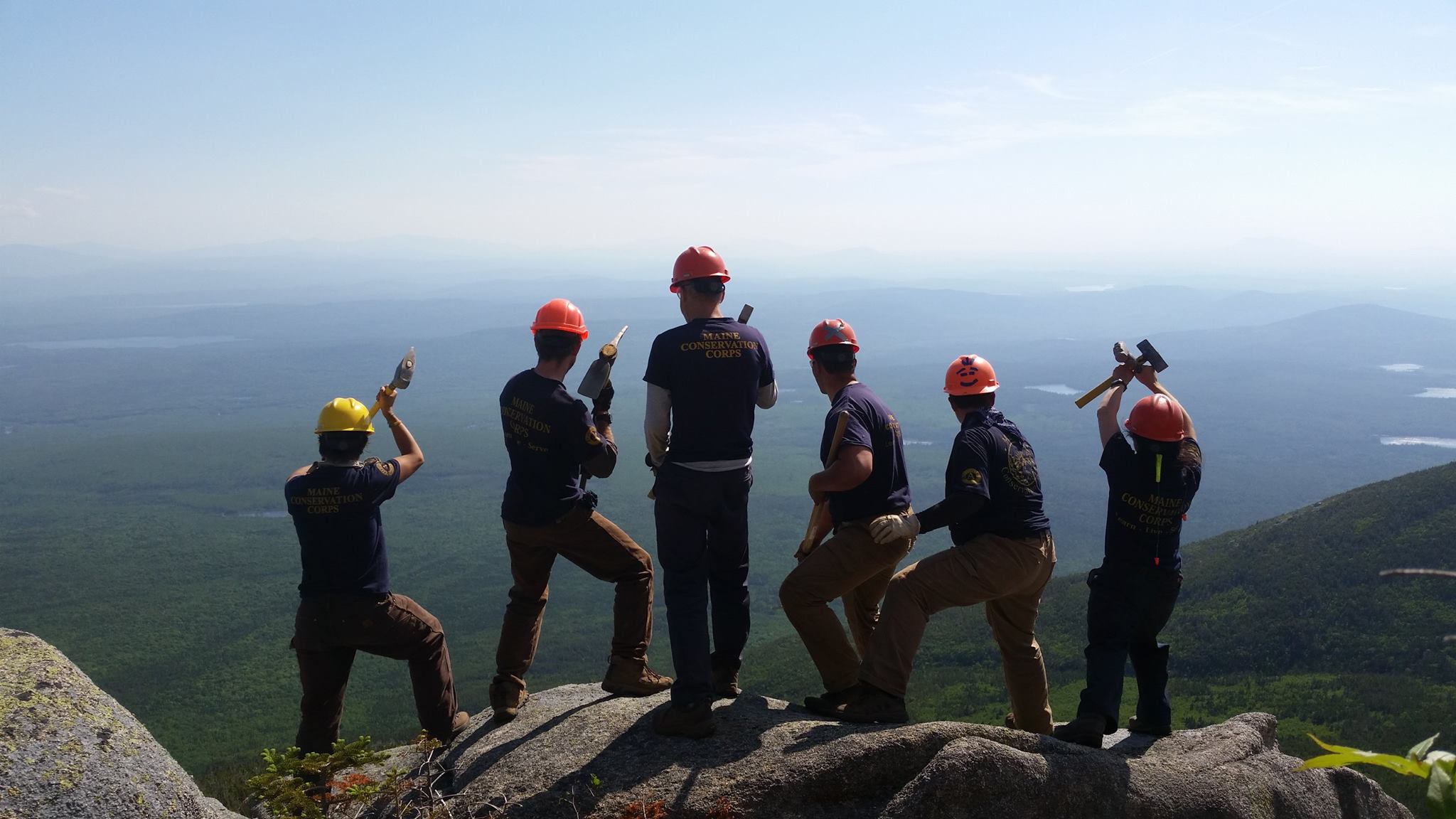 Maine Conservation Corps group photo