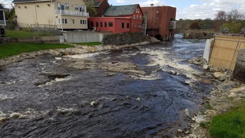 view of Exeter river