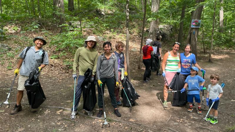 Volunteers at Sheepfold Dog Park