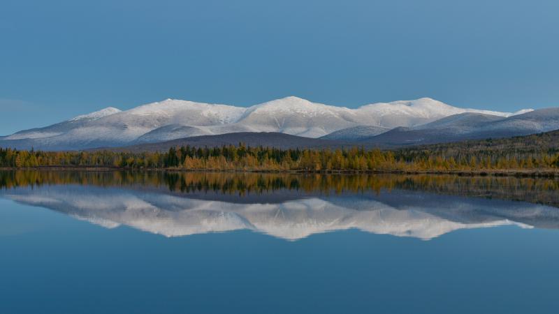 View of White Mountains