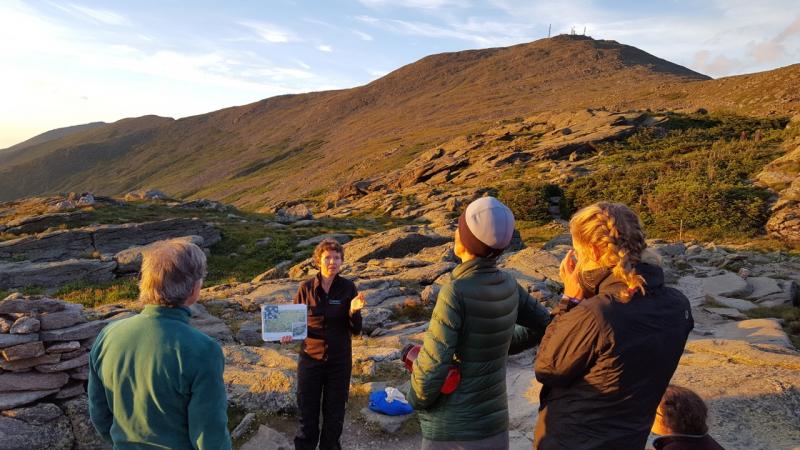 Training at the White Mountains.