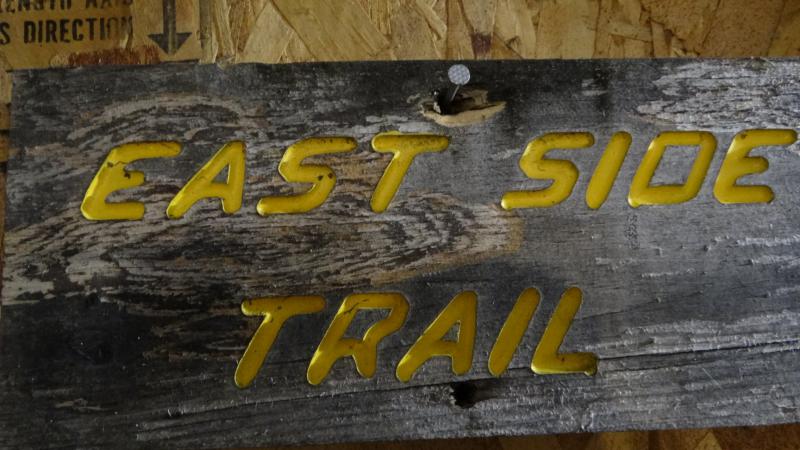 East Side Trail sign