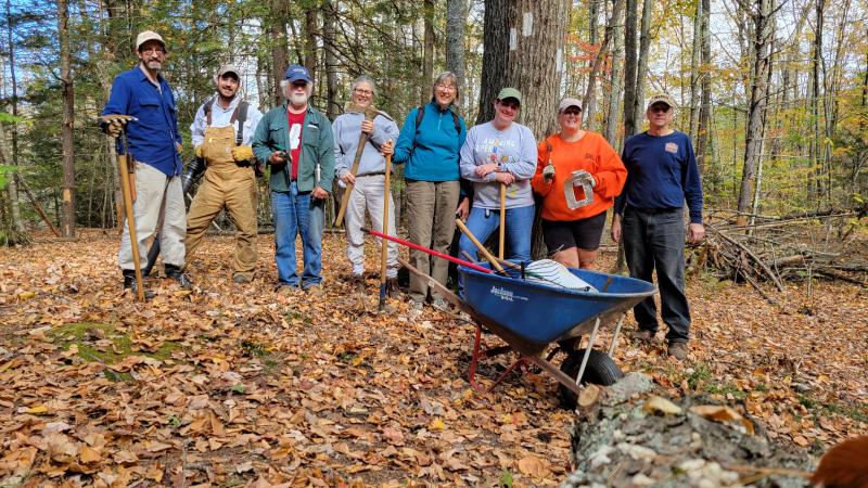 Volunteers at Little River Park