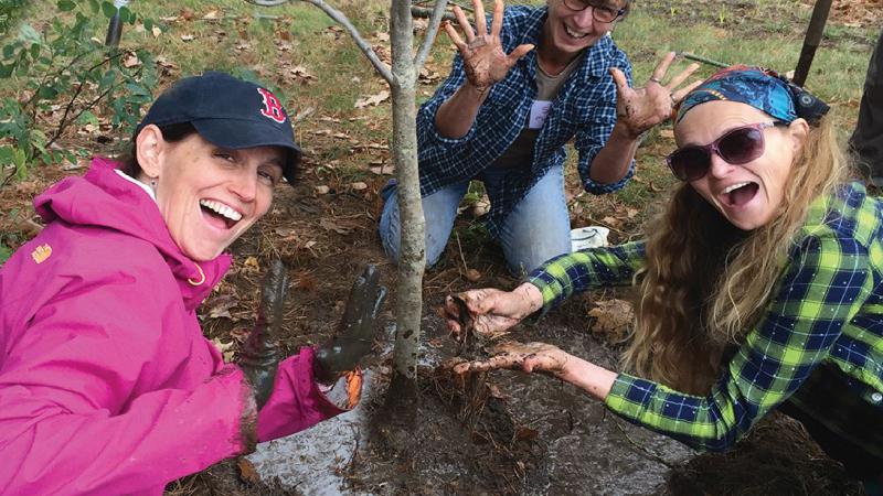 Excited Nature Resource Stewards