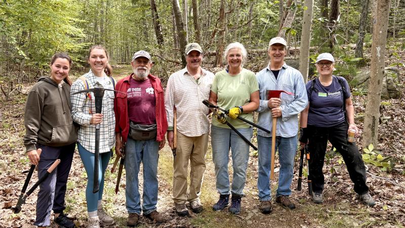 Trails volunteers