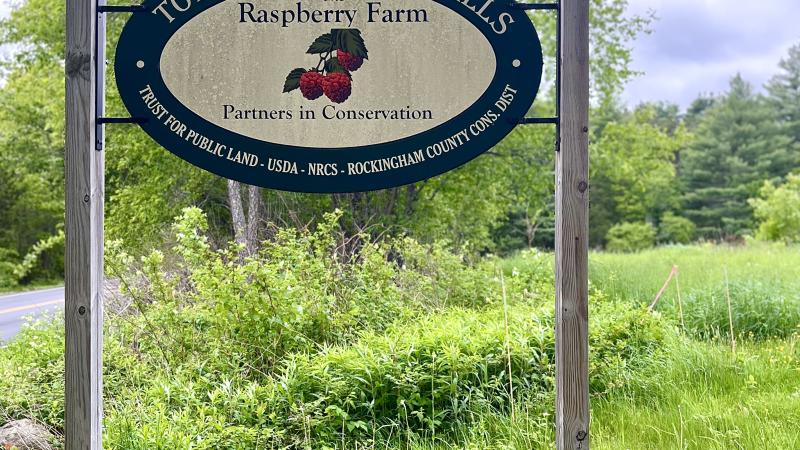 conservation land sign