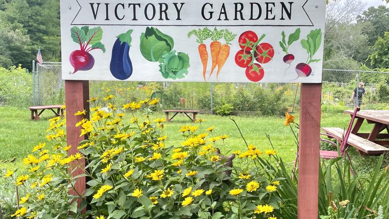 picture of garden sign