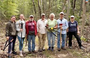 Trails volunteers