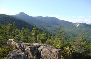 view of white mountains