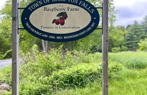 conservation land sign
