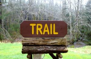 trail sign
