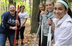 Happy Stewardship Volunteers