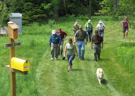 Speaking for Wildlife Volunteers Walking