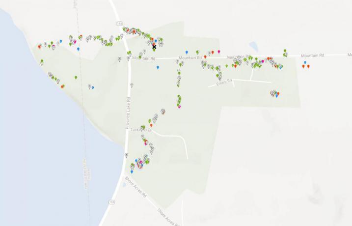 AWWA bioblitz map