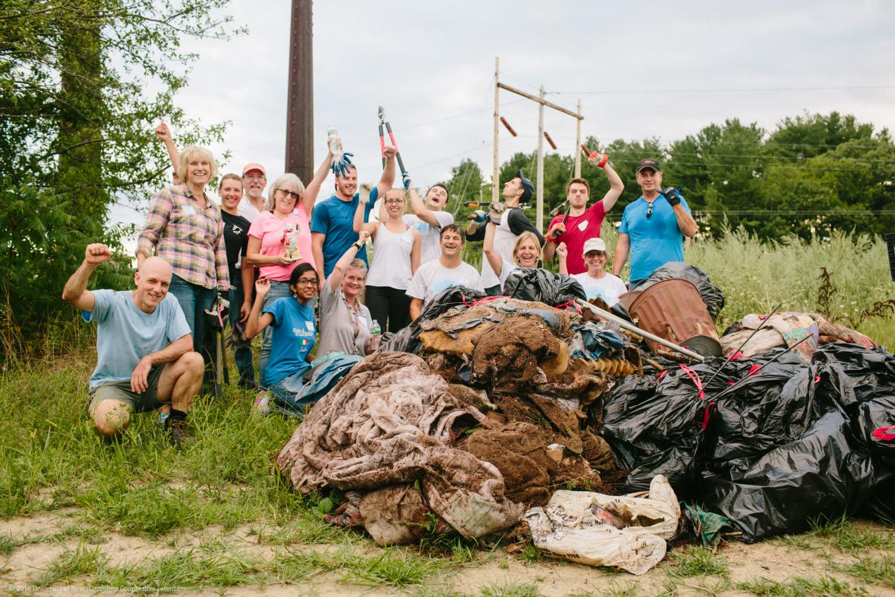 Cleanup on Pine Island