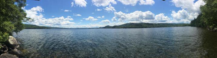 Newfound Lake Panorama