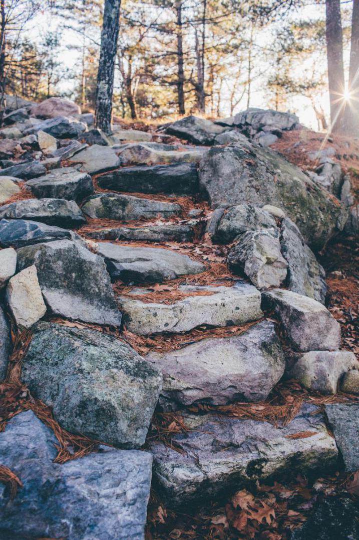 Stone staircase