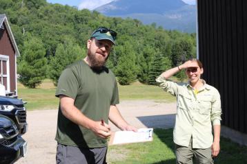 Patrick Hummel, NH State Parks and Amy Lamb, NH Forests and Lands