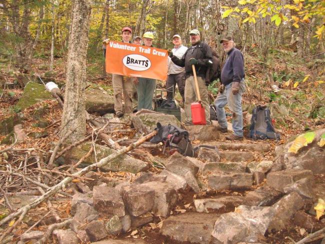 Belknap Range Trail Tenders Sign