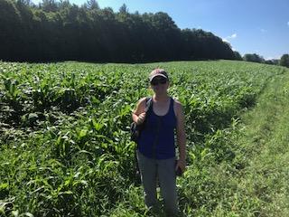 Alaina in cornfield