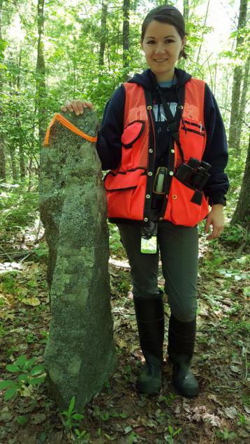 Property Monument Amanda Cugno with SELT
