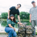 Oyster restoration volunteers