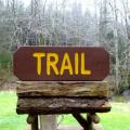 trail sign