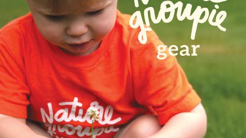 nature groupie gear toddler in orange