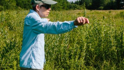 PCV volunteers in the field Deb